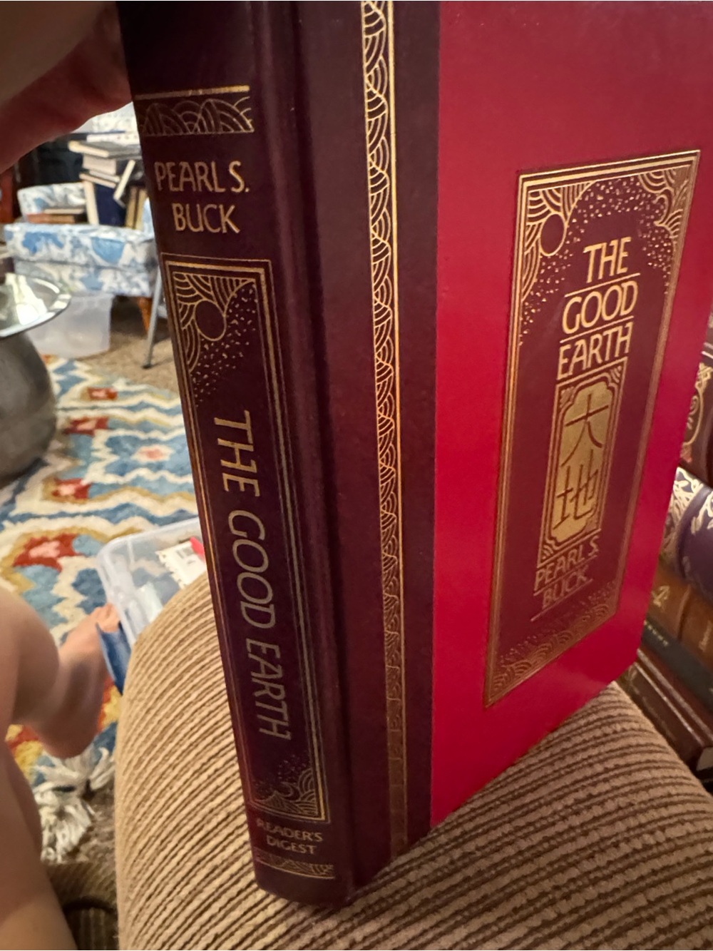 The Good Earth by Pearl S Buck - Red Decorative Hardcover NWOTs